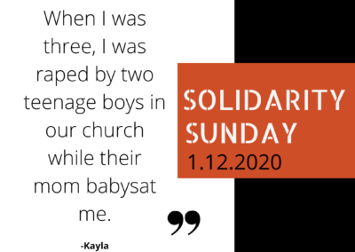 Solidarity Sunday: Kayla’s Story